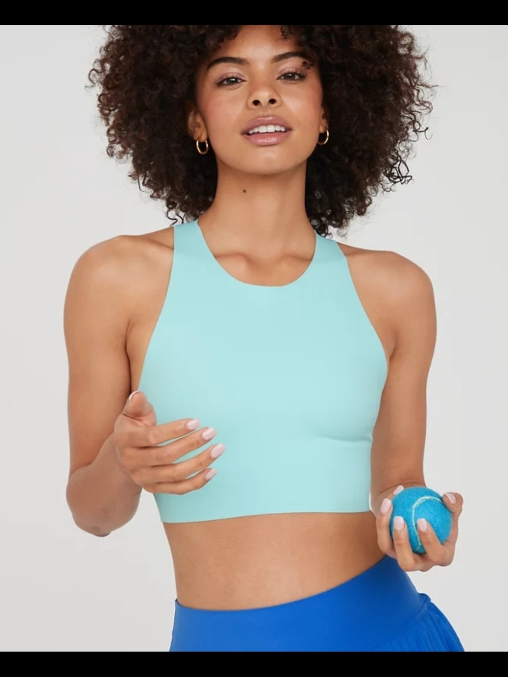 OFFLINE By Aerie Goals High Neck Sports Bra Size XS NEW